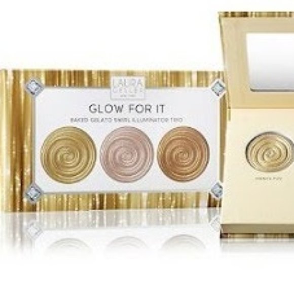 NIB ✅ Laura Geller GLOW FOR IT Trio Palette ✨ BNIB - Picture 9 of 9